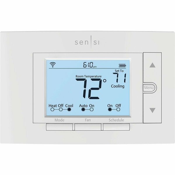 Emerson Sensi WiFi Programmable White Digital Thermostat ST55